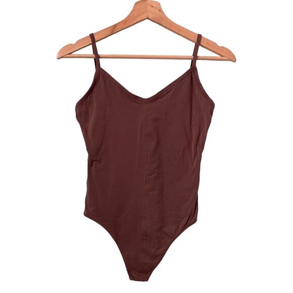 Everlane The Cami Bodysuit in Dar Mauve Size XS - Picture 1 of 7